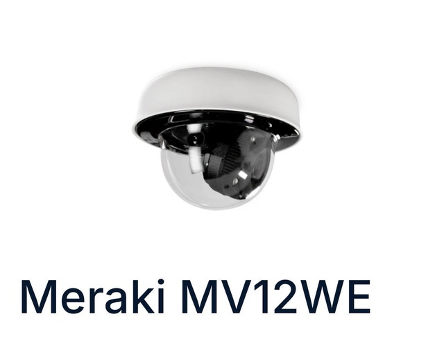 New Cisco Meraki MV12WE-HW Cloud-Managed CCTV IP Security Camera - photo 2