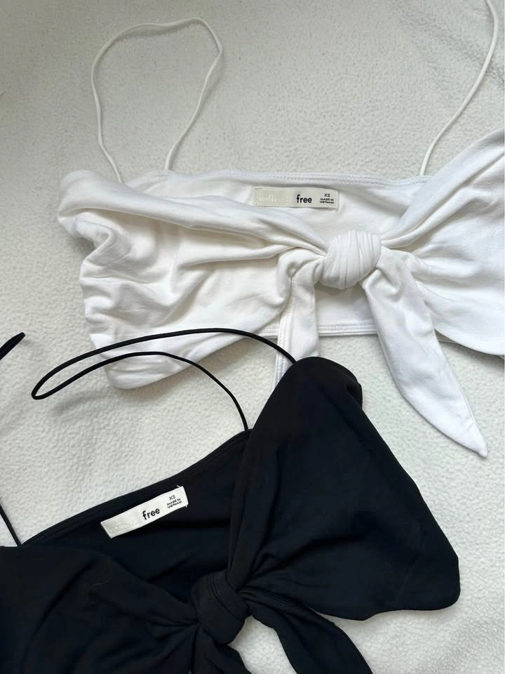 Set of 2 - Wilfred Free Tie Bra Top - photo 2