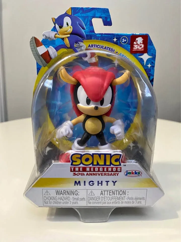 Sonic 30th Anniversary Mighty Figure 2.5" thumbnail