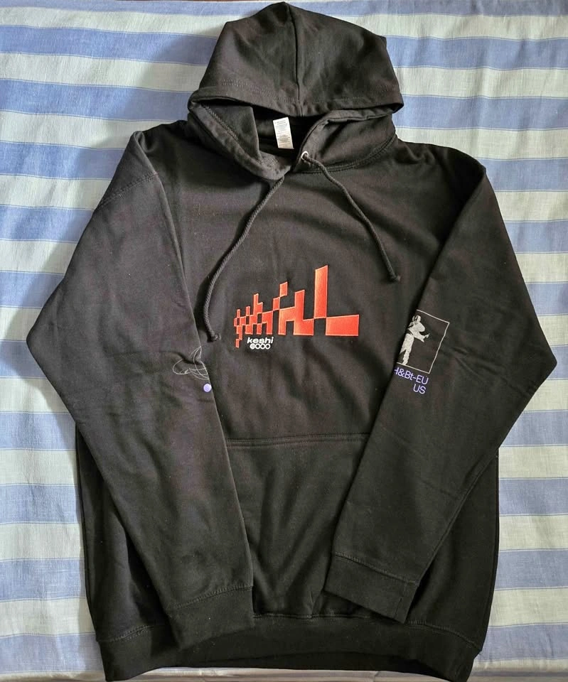 KESHI 'HELL AND BACK' TOUR 2023 MERCH HOODIE SIZE LARGE