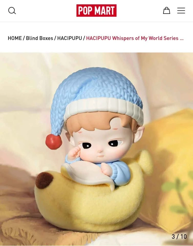 POPMART HACIPUPU WHISPERS OF MY WORLD SERIES LITTLE DAYDREAMER - photo 5