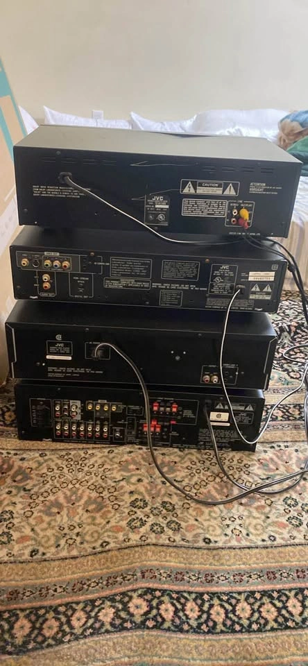 JVC Audio System: Cassette Deck, DVD Player, CD Changer, Receive - photo 3