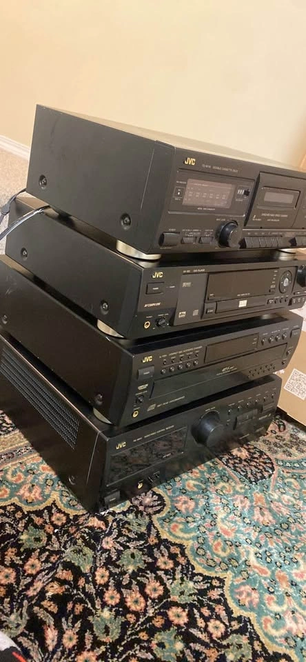 JVC Audio System: Cassette Deck, DVD Player, CD Changer, Receive - photo 4
