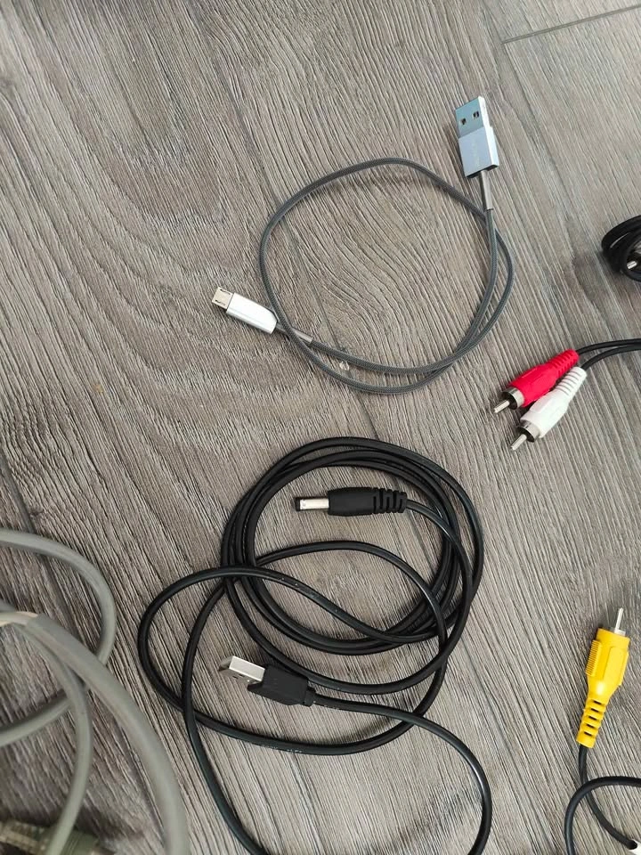Assorted Audio, Video, and Power Cables Lot - photo 2