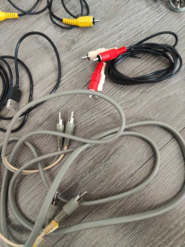 Assorted Audio, Video, and Power Cables Lot - photo 4