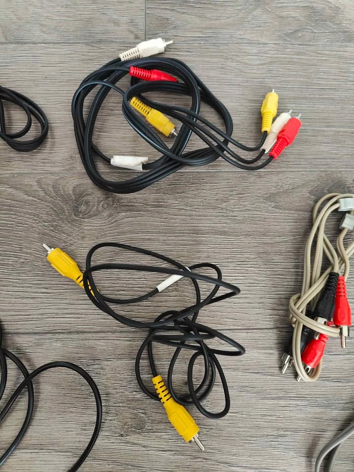 Assorted Audio, Video, and Power Cables Lot - photo 5