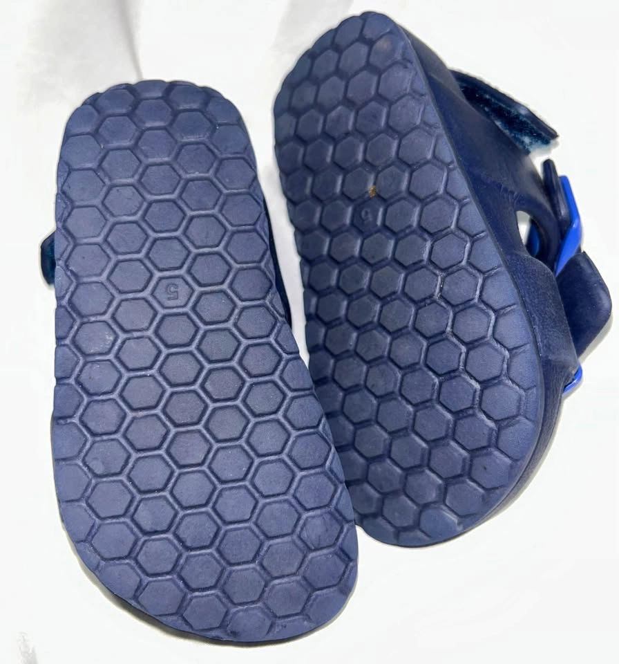 Cat & Jack Navy Blue Unisex Toddler Sandals - NEW - SZ 5T - photo 3