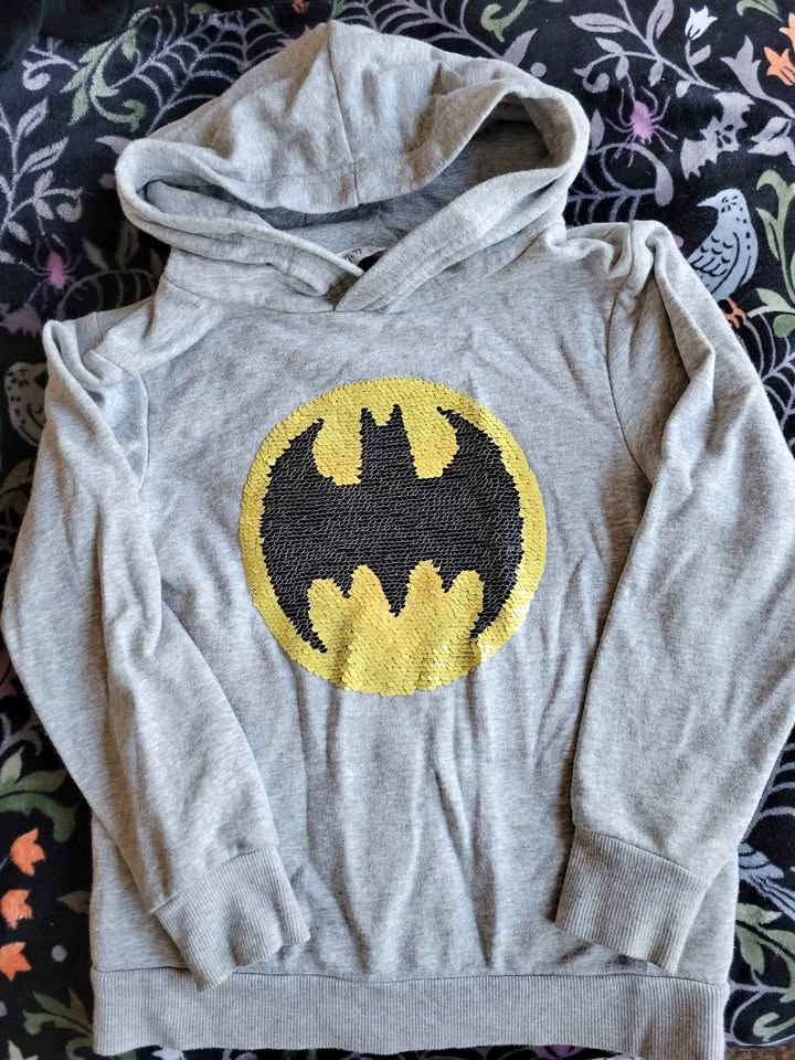 flip sequin hoodie