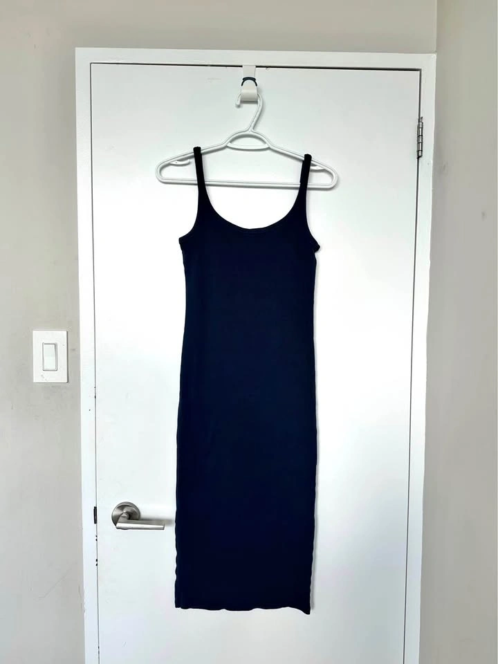 Ardene Navy Bodycon Midi Dress