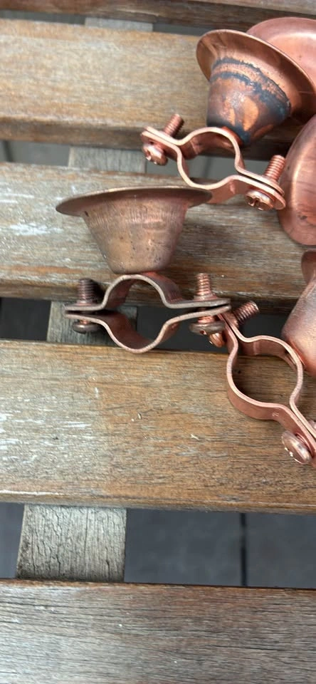 15x Copper Bell Pipe Hangers - Brand New - photo 3
