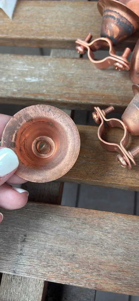 15x Copper Bell Pipe Hangers - Brand New - photo 4