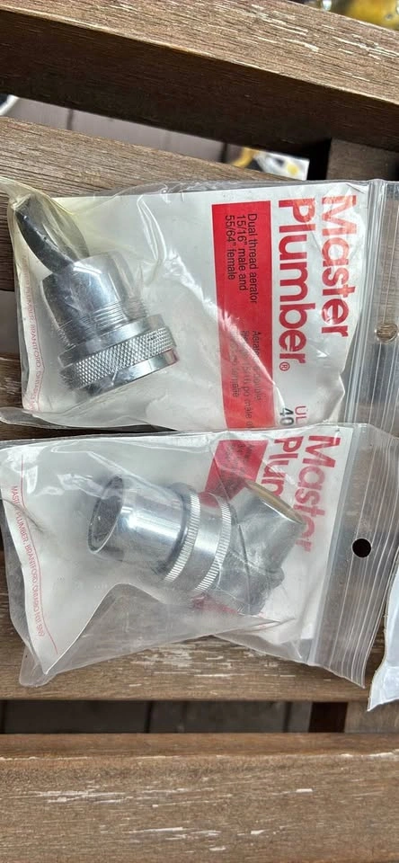 Master Plumber Dual Thread Faucet Aerator (Model ULN 400 / 400K)
