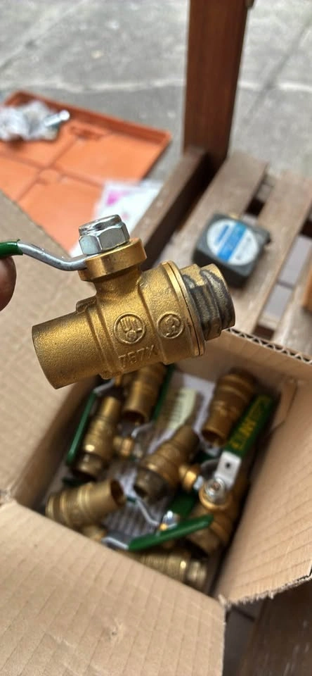 NH Canada 1/2" Brass Ball Valves (Solder/Sweat Ends) - New - photo 5