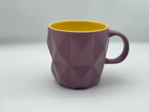 Starbucks Teavana 2016 Geometric Faceted Mug – Matte Pink