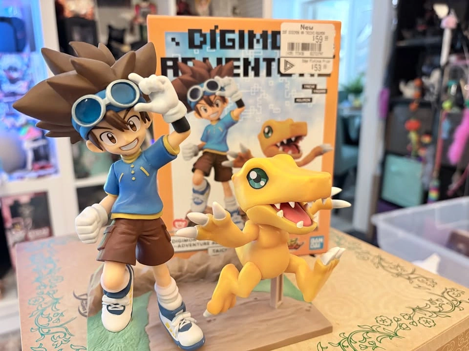 Set of 4 Digimon Adventure DXF Archives Figures - photo 2