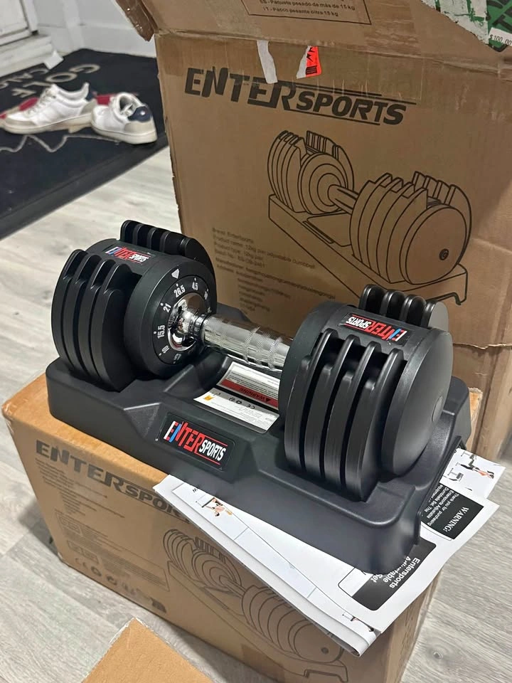 Entersports Adjustable Dumbbell Set 4.5lb - 26.5lb