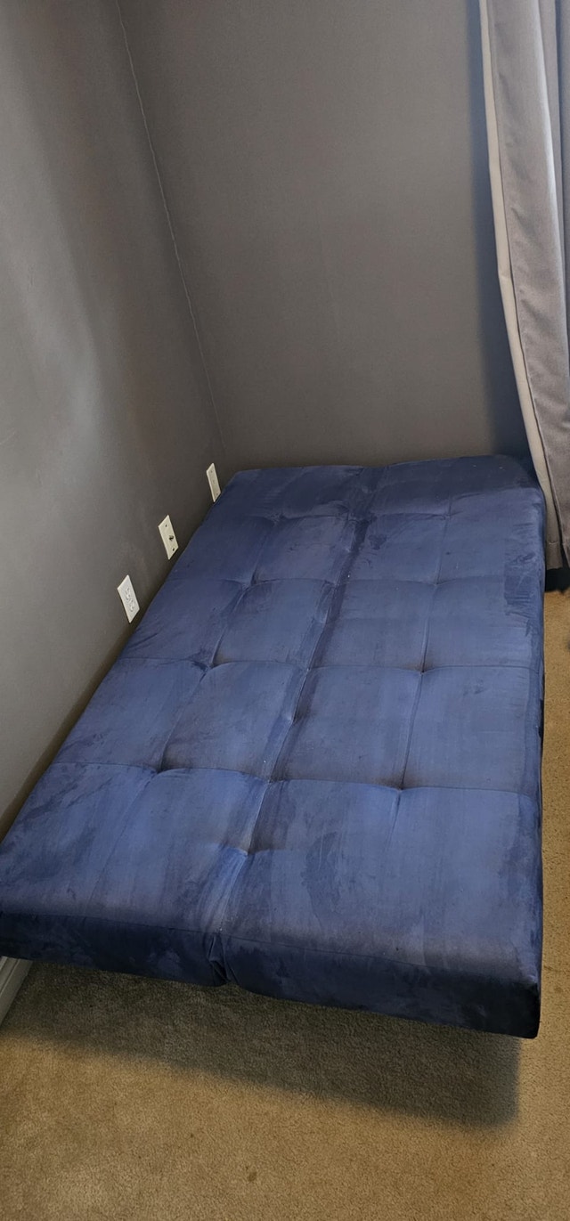 Ikea BALKARP Sleeper sofa/Futon - Blue - photo 2