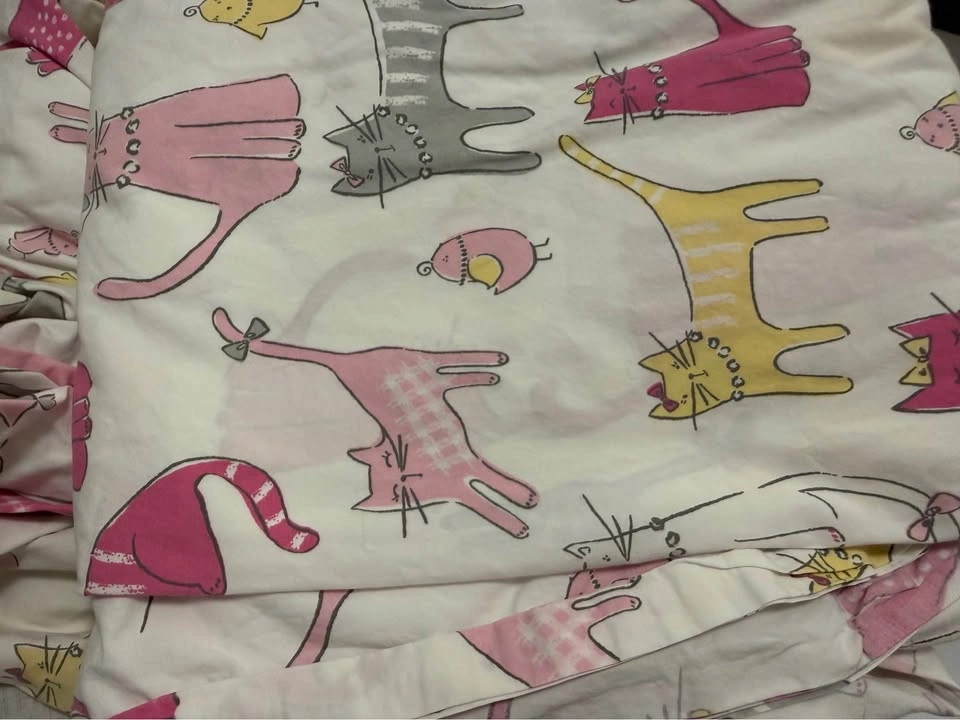 Pottery Barn Kids Kitty Cat Full/Queen Quilt & Sheets - photo 4