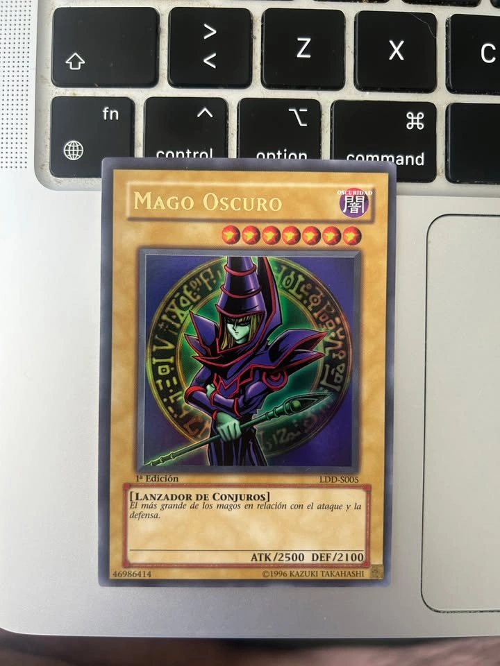 Dark Magician LOB-005 – Mago Oscuro SPANISH VERSION LDD-S005 - N - photo 2