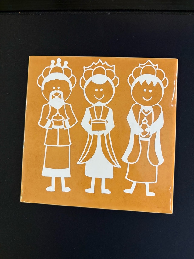Nativity Scene Ceramic Tiles - photo 3