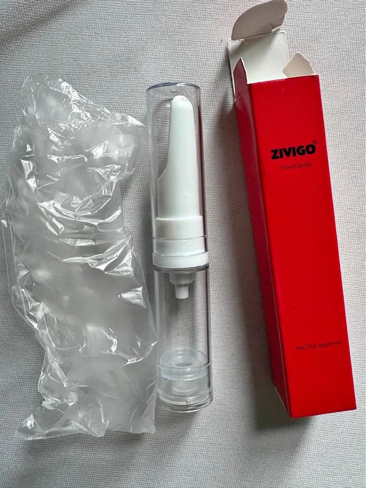 10$ for 40 ZIVIGO 5ml Travel Bottles