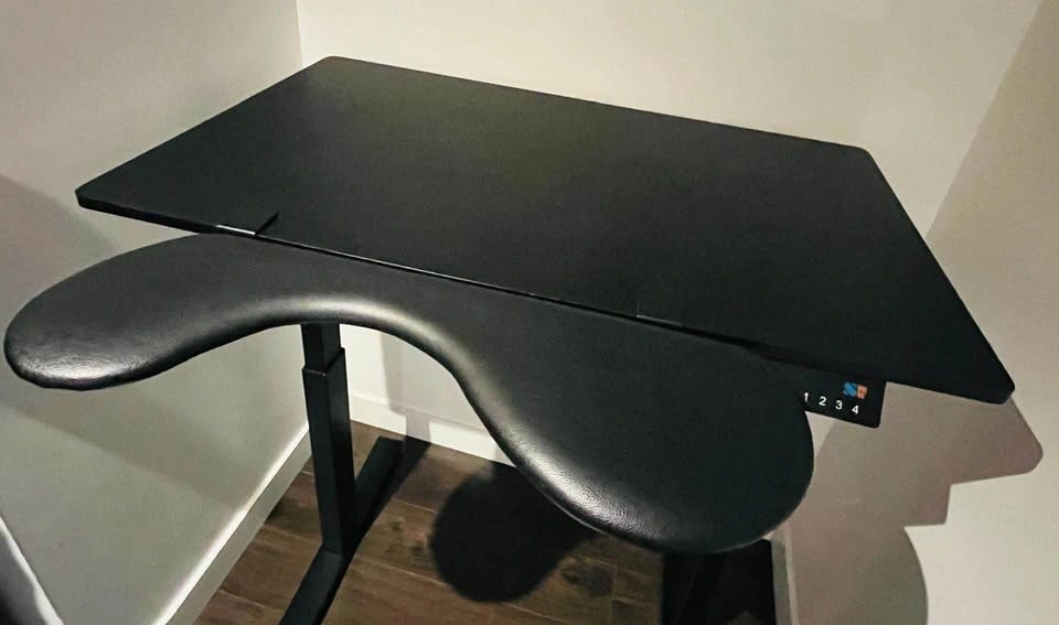 Electric Height Adjustable Standing Desk with Ergonomic Armrest - photo 2