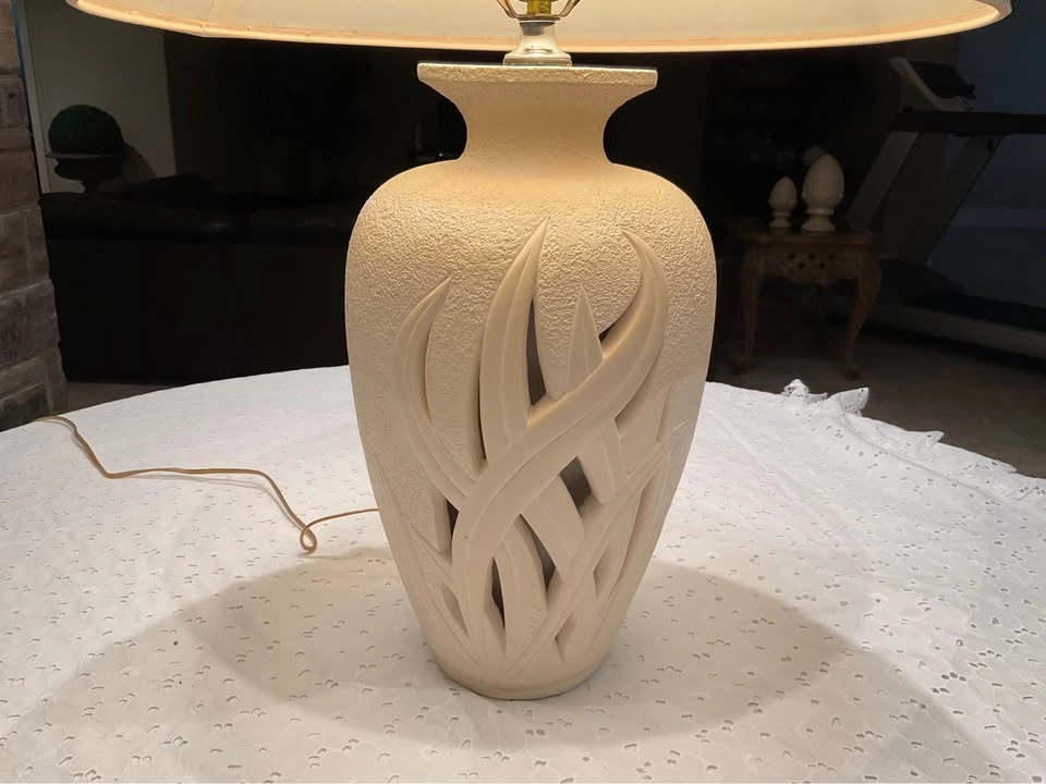 Vintage Table Lamp Boho Chic 1980’s - photo 3