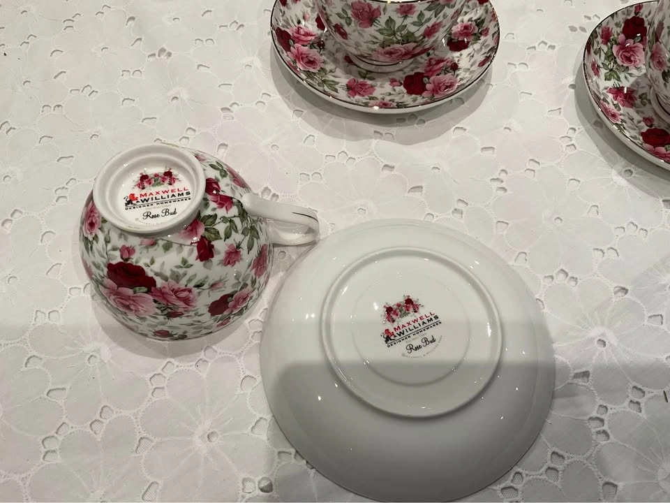 Teacups Maxwell Williams (5 Teacups & 5 Saucers) - photo 3