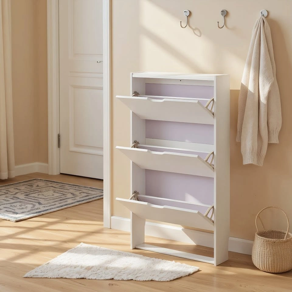 SOCE048 Entryway Shoe Rack Cabinet - Modern Home Essential - photo 2