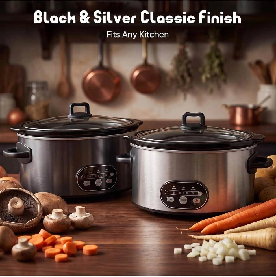(New)Slow Cooker 6 Quart - photo 2
