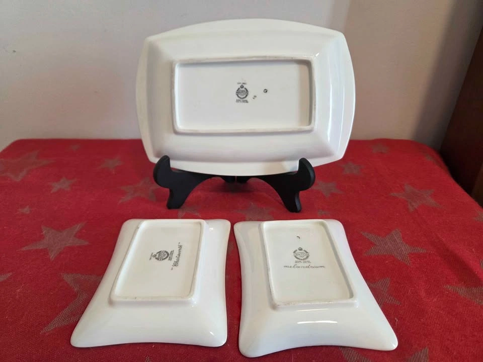 Set of 3 Minton Bone China Trays - photo 5