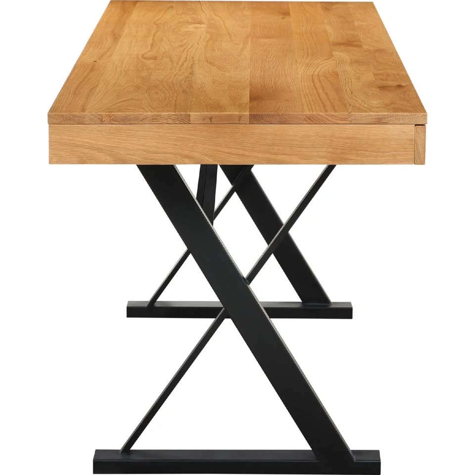 BNIB Moe's Home Collection Profecto Desk – Solid White Oak - photo 2