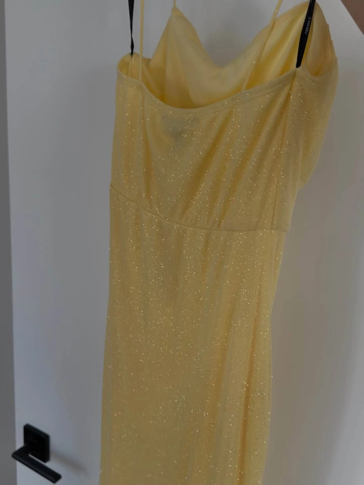 Long yellow dress - M size - photo 4