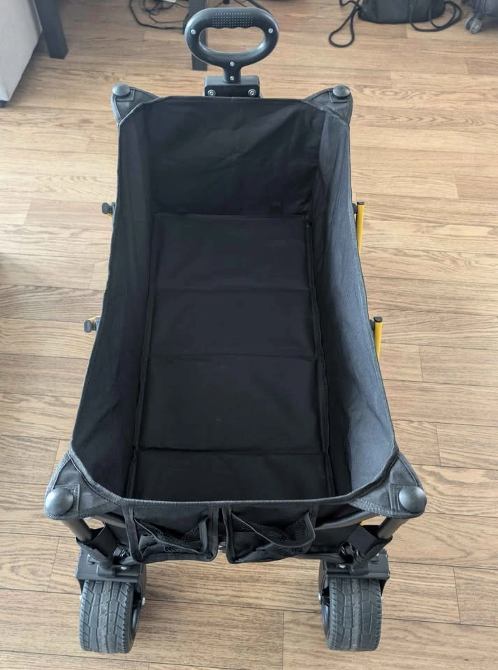 Brand New Heavy-Duty Folding Wagon – 550 lbs Capacity - photo 3