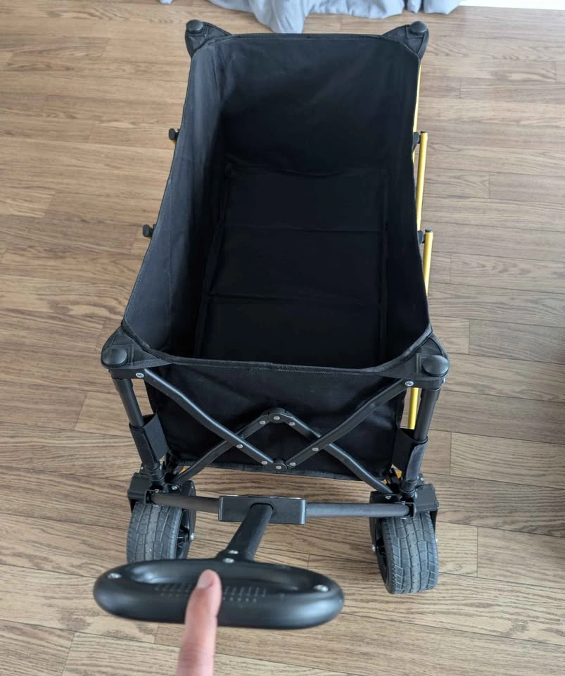 Brand New Heavy-Duty Folding Wagon – 550 lbs Capacity - photo 4