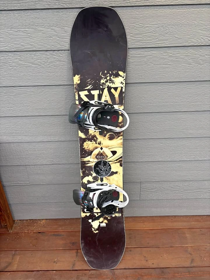 Lexa X Burton Bindings, Endeavor The Nomad Snowboard