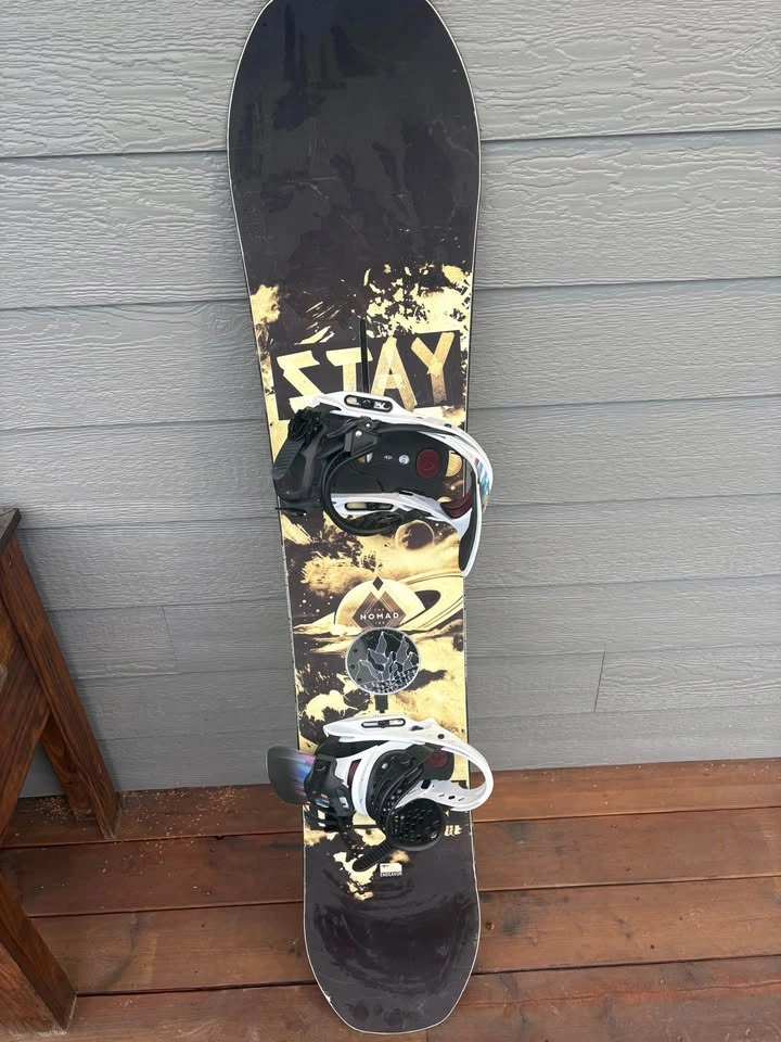 Lexa X Burton Bindings, Endeavor The Nomad Snowboard - photo 3
