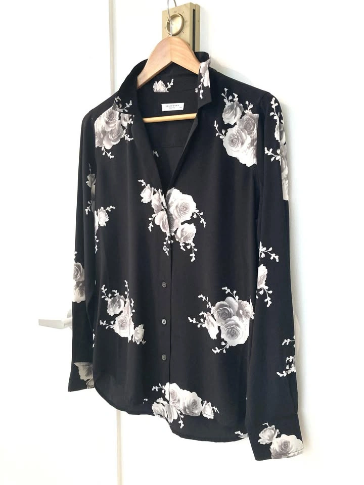 Like New 100% Silk EQUIPMENT Adalyn Blouse Shirt - photo 5