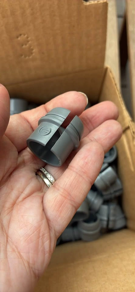 72x Malibu Knecht 3/4" Snap-In Romex Connectors - New - photo 4