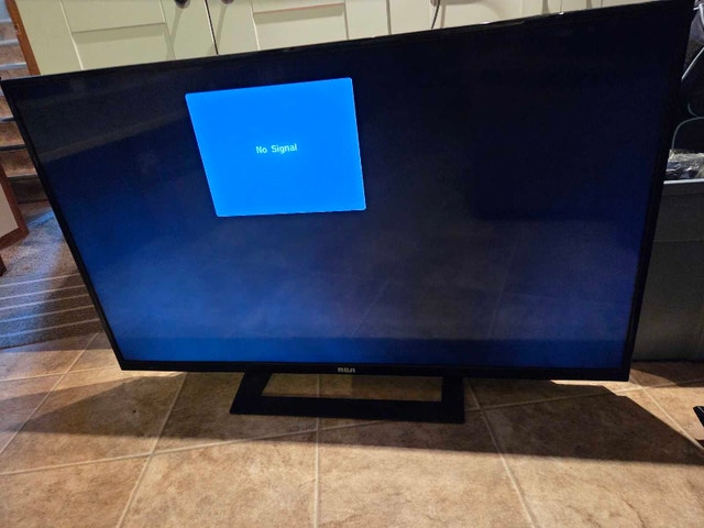 50 Inch RCA TV No Remote