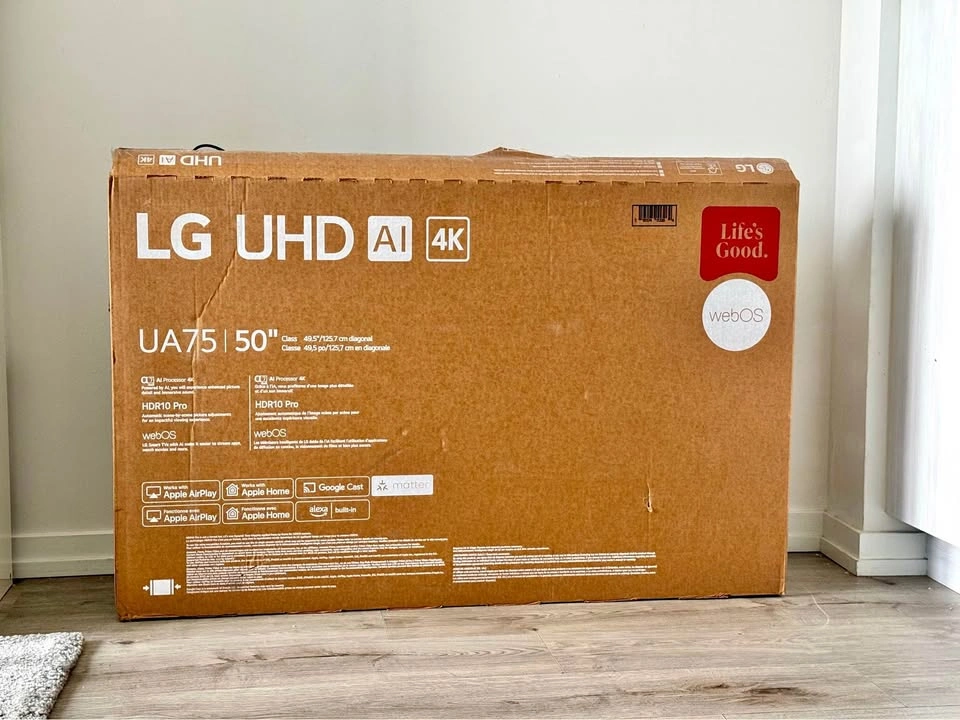 LG 50-inch TV (Open Box, 2025 Model)