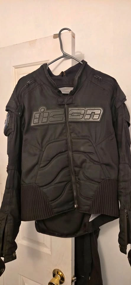 Icon Titanium Motorcycle Jacket