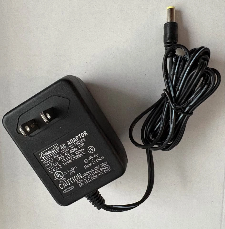 Coleman AC Adaptor UD4120135040G - photo 3