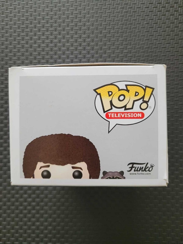 Funko POP 558 Bob Ross and Raccoon, New - photo 3