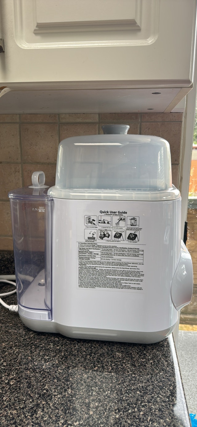 Grownsy Automatic Baby Bottle Washer & Detergent Tablets - photo 3