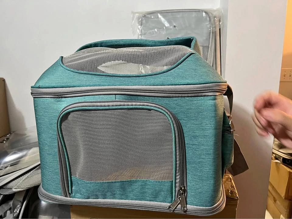 Teal Soft-Sided Pet Carrier