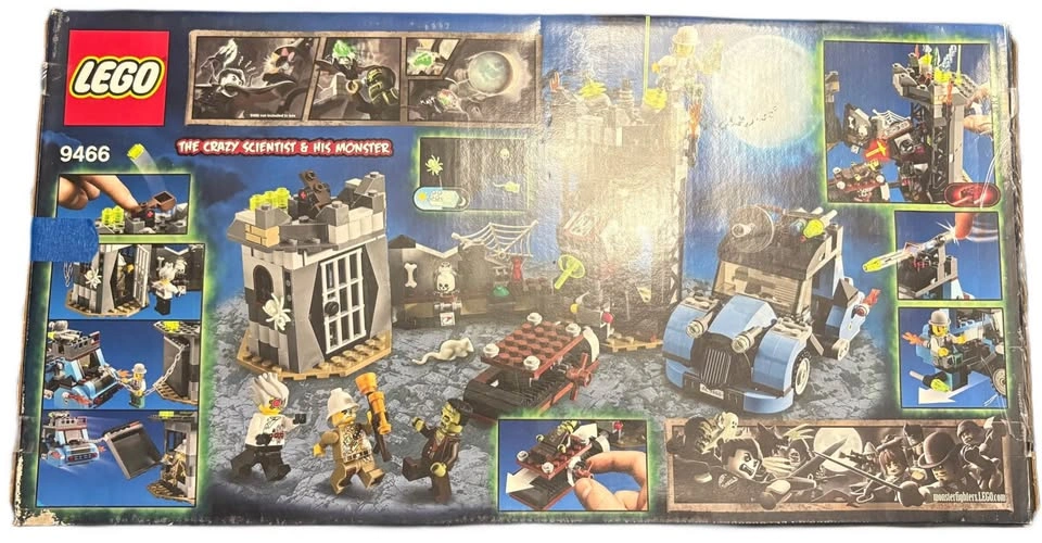 Monster Fighters: The Crazy Scientist & His Monster (Set #9466) - photo 2