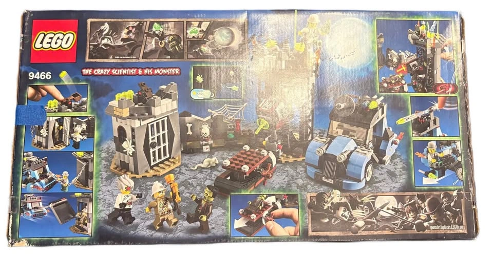 Monster Fighters: The Crazy Scientist & His Monster (Set #9466) - photo 2
