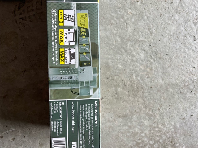 Ideal Security Ladder-Aide (unopened)