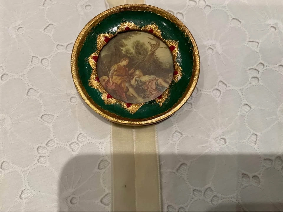 Vintage Florentine Italian Vignette With Mirrors - photo 3